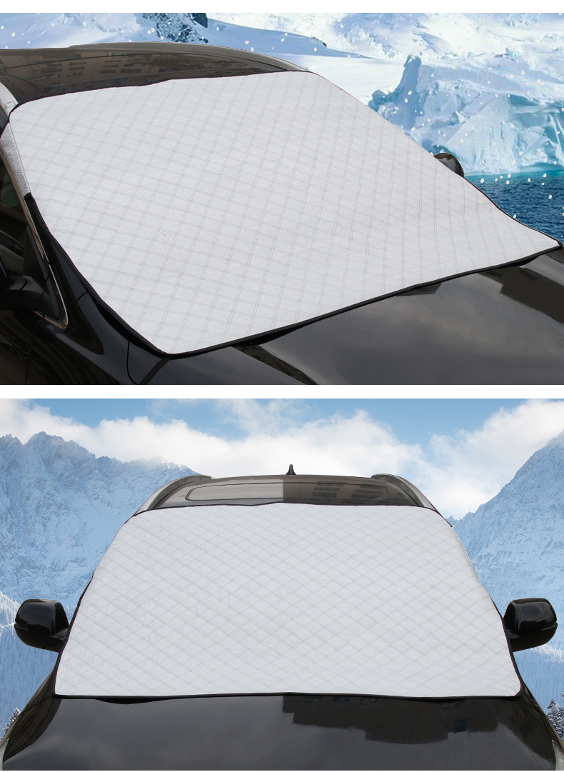 Car AntiFreezing AntiFrost Sun Shade Thickened Snow Shield Front Windshield Magnetic Windshield Snow Cloth Cover R3928 Car AntiFreezing AntiFrost Sun Shade Thickened Snow Shield Front Windshield Magnetic Windshield Snow Cloth Cover R3928