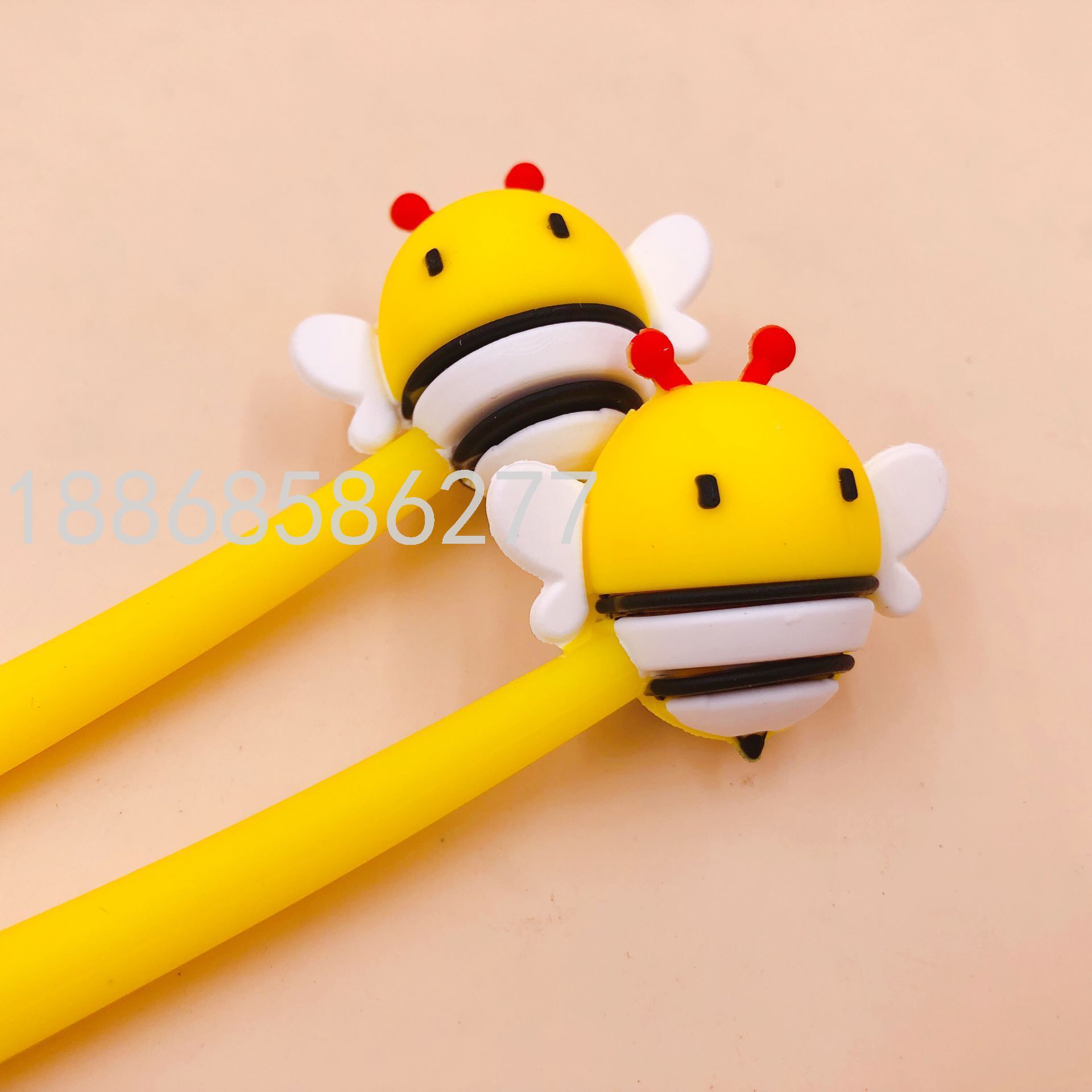 Bee Shape Gel Pen Customized Creative Cute Ball Pen Student Stationery