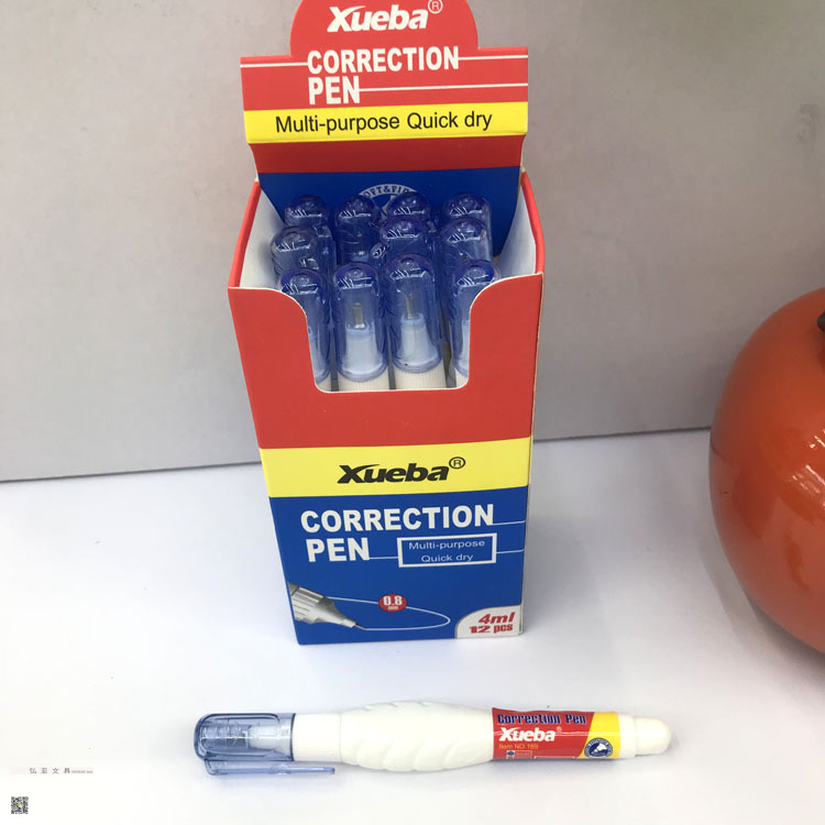 Correction Fluid Correction Pen Correction Fluid Xueba Correction Pen Gel Pen Correction Tape Packaged Combination