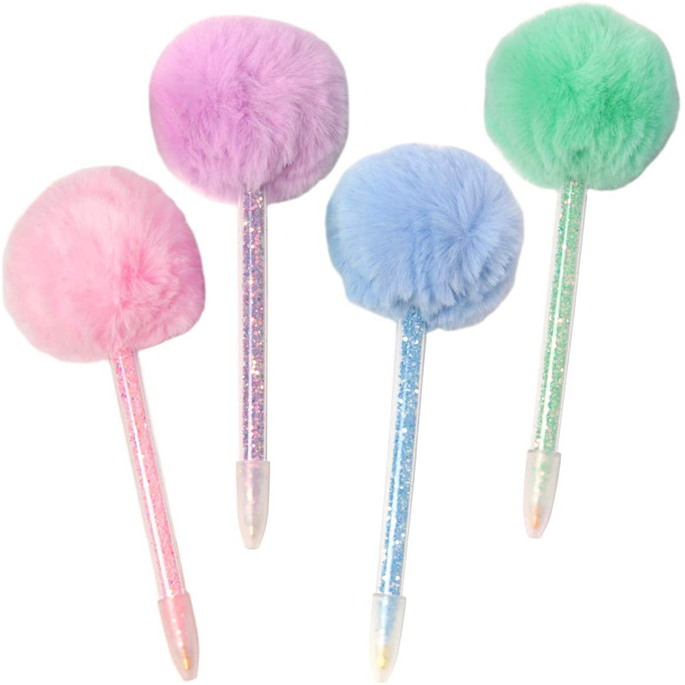Diamond Painting Tools Spot Drill Pen Cross Stitch Spot Drill Tool Nail Art Sticking Drill Pen Big Hair Ball Diamond Painting Spot Drill Pen
