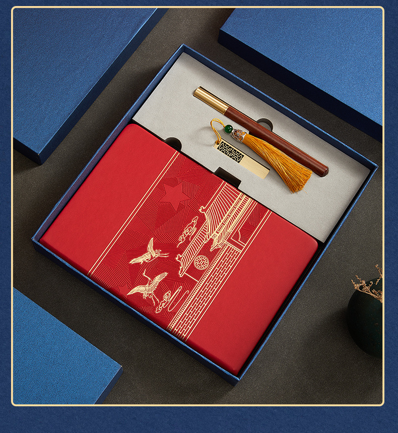 Imperial Palace Retro Style Creative A5 Notebook Gift Fine Art Business Simplicity Notebook Gift Set