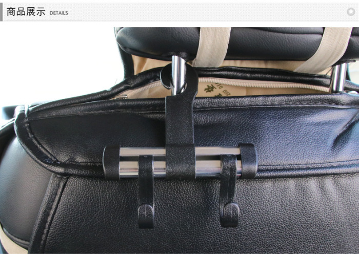 Short aluminum alloy rod hook car hook color box HK-302 Short aluminum alloy rod hook car hook color box HK-302