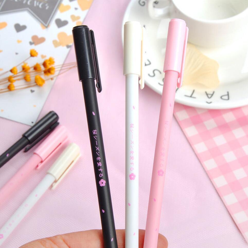 Xueba Pen Black Gel Pen Creative Black Pen Signature Pen 0.5 Black Full Needle Tube Refill Student Ball Pen
