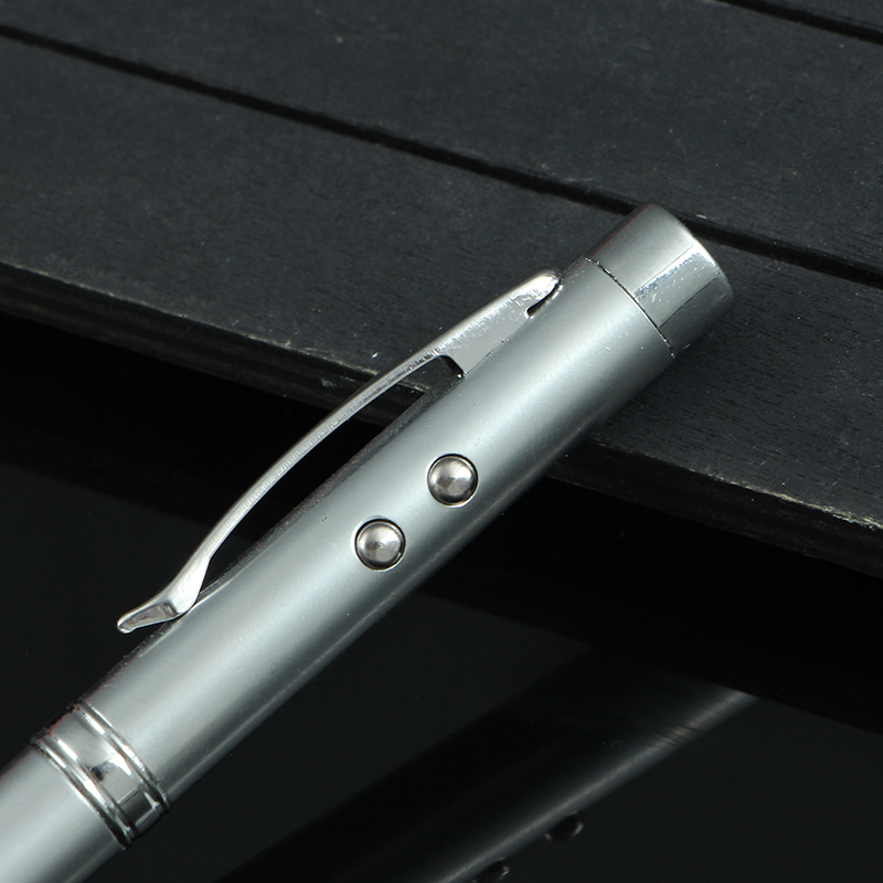 4-in-1 Multifunctional Laser Pointer Pen Red Light White Light Metal Ball Point Pen Iron Box Telescopic Magnet Pen 4-in-1 Multifunctional Laser Pointer Pen Red Light White Light Metal Ball Point Pen Iron Box Telescopic Magnet Pen