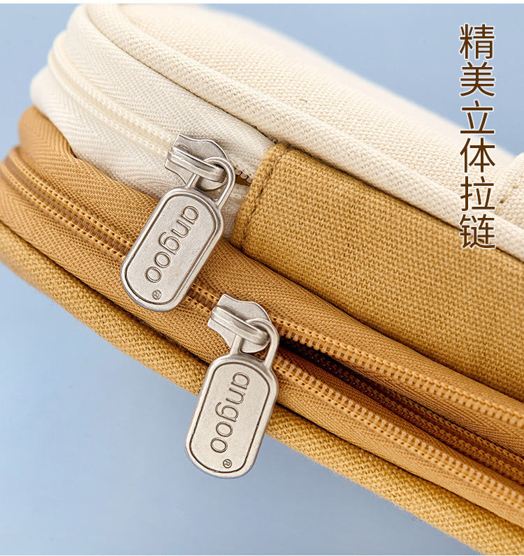 Angoo Stationery Japanese and Korean Style Macaron Color Matching Can Be Changed into Large Capacity Upgraded Pencil Case Stationery Box Angoo Stationery Japanese and Korean Style Macaron Color Matching Can Be Changed into Large Capacity Upgraded Pencil Case Stationery Box