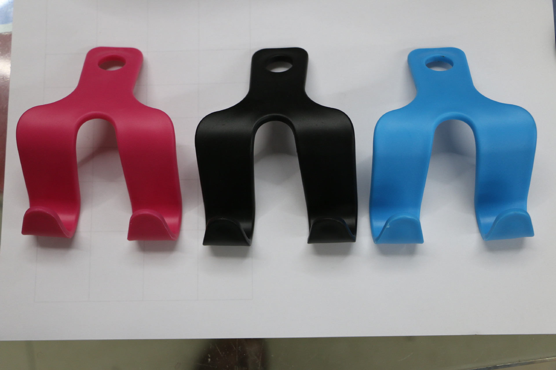 Multi-purpose car hook multi-purpose car seat back set double hook shopping bag sundry multi-purpose creative hook