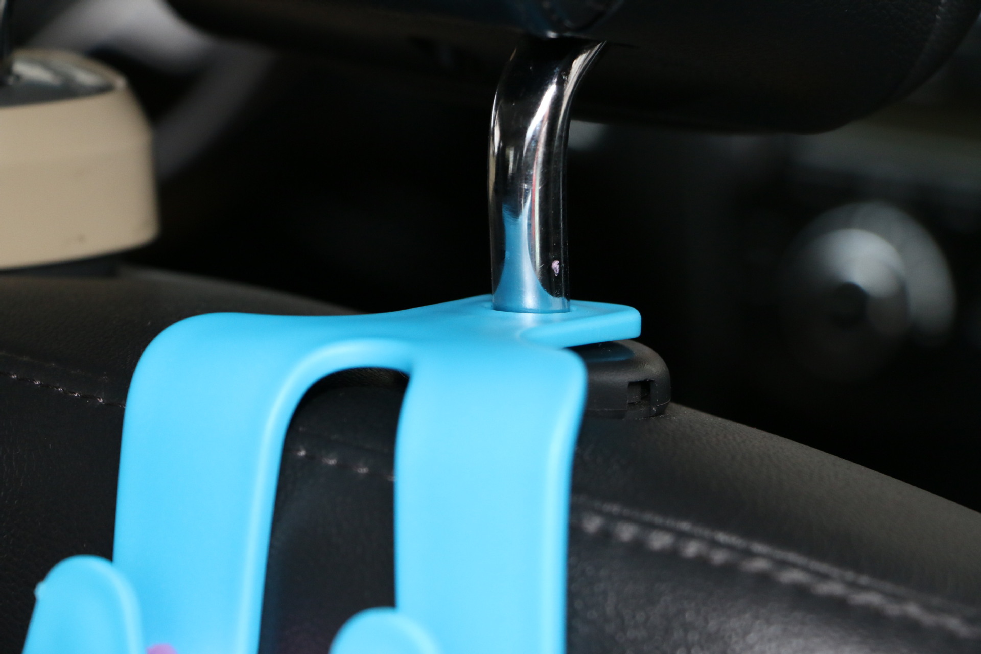 Multi-purpose car hook multi-purpose car seat back set double hook shopping bag sundry multi-purpose creative hook