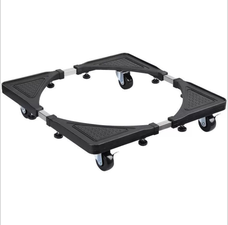 Refrigerator Base Pulley Movable Rack Bracket