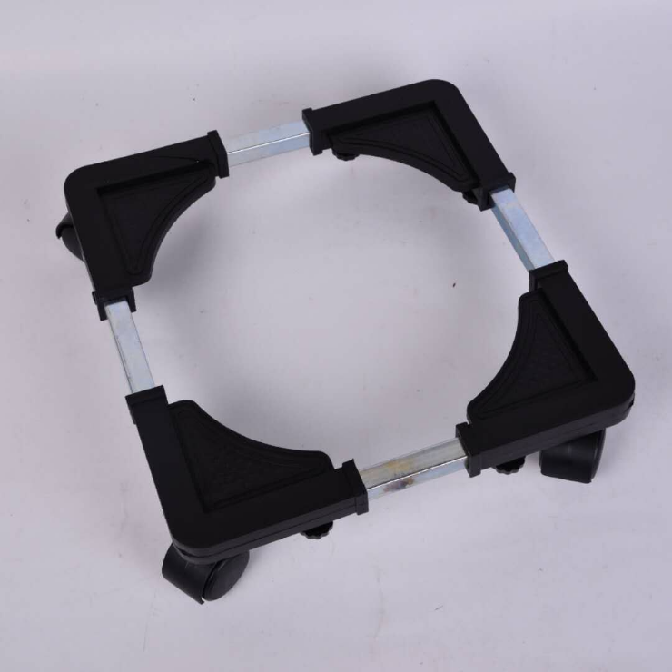 Refrigerator Base Pulley Movable Rack Bracket