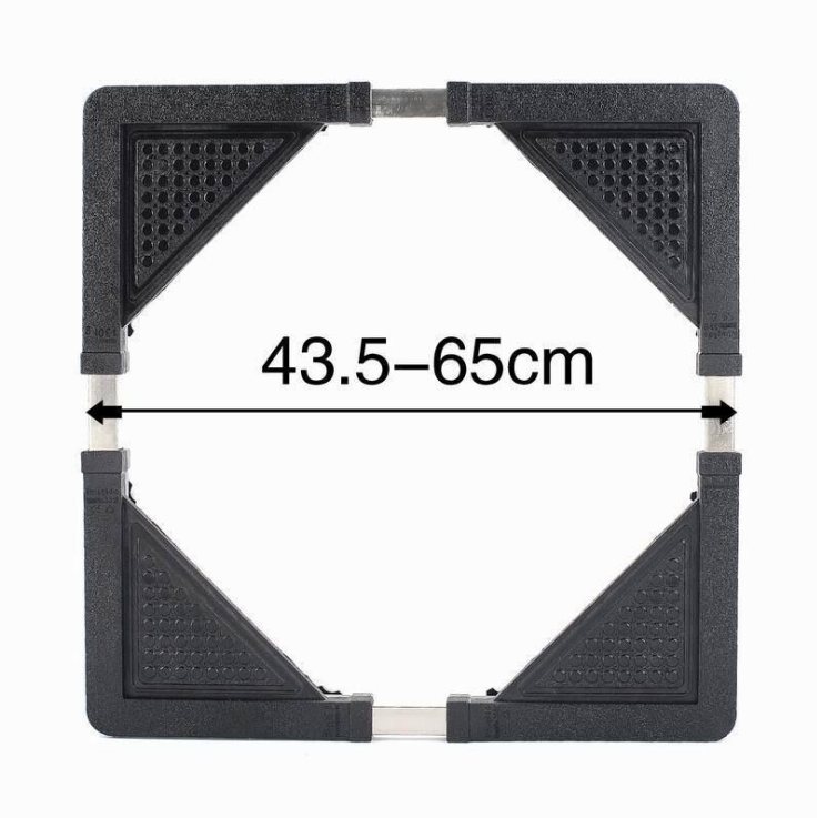 Refrigerator Base Pulley Movable Rack Bracket