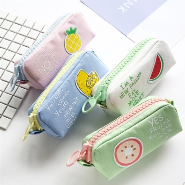 Large capacity pen bag stationery bag canvas pencil bag student bag bag wash bag