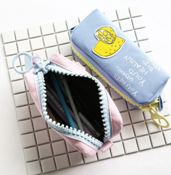 Large capacity pen bag stationery bag canvas pencil bag student bag bag wash bag