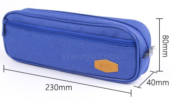 Large capacity and long type pen bag pure color simple dustproof student stationery bag pencil bag students multi-layer Large capacity and long type pen bag pure color simple dustproof student stationery bag pencil bag students multi-layer