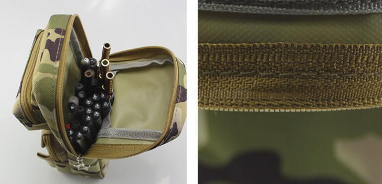Large capacity camouflage creative pen bag multi-layer vertical pen bag for male primary school students