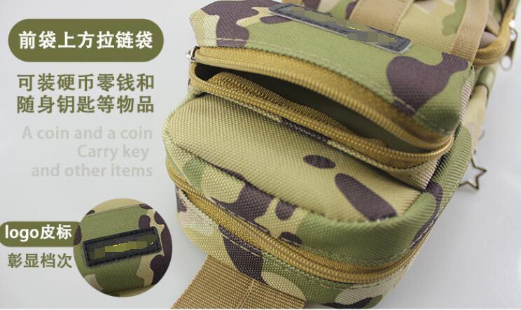 Large capacity camouflage creative pen bag multi-layer vertical pen bag for male primary school students