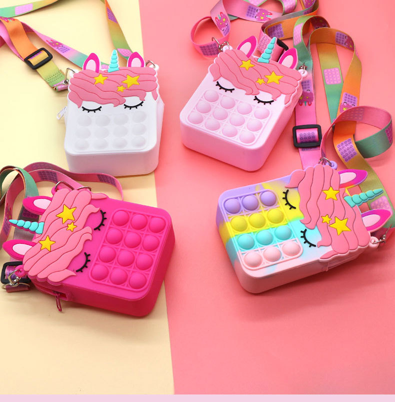 Rat Killer Pioneer Unicorn Bag Pencil Case Handbag Butterfly Bag Horse Head Silicone Coin Purse Crossbody Bag Rat Killer Pioneer Unicorn Bag Pencil Case Handbag Butterfly Bag Horse Head Silicone Coin Purse Crossbody Bag