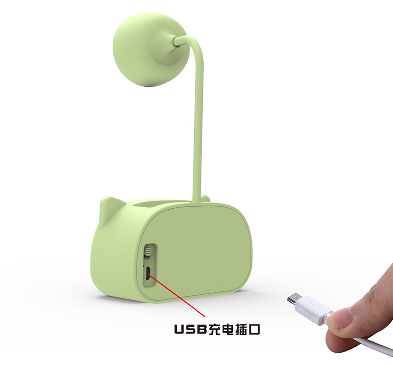 Creative Gift Cartoon Pig Pen Holder Pencil Sharpener Mini Table Lamp USB Charging LED Light Children Student Eye-Protection Lamp Creative Gift Cartoon Pig Pen Holder Pencil Sharpener Mini Table Lamp USB Charging LED Light Children Student Eye-Protection Lamp