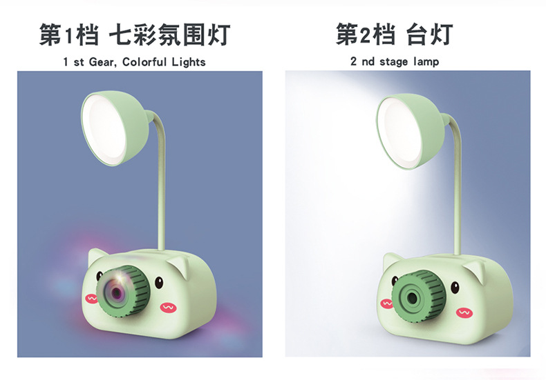 Creative Gift Cartoon Pig Pen Holder Pencil Sharpener Mini Table Lamp USB Charging LED Light Children Student Eye-Protection Lamp Creative Gift Cartoon Pig Pen Holder Pencil Sharpener Mini Table Lamp USB Charging LED Light Children Student Eye-Protection Lamp