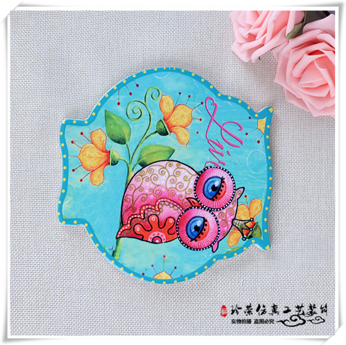 Cartoon animal stereo refrigerator children's Cartoon toy refrigerator sticker