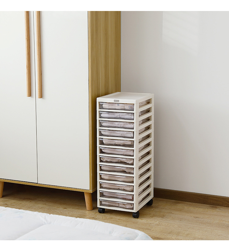 Nicoshih cable-type storage cabinet plastic multi-layer storage cabinet modern simple cabinet office filing cabinet with pulley Nicoshih cable-type storage cabinet plastic multi-layer storage cabinet modern simple cabinet office filing cabinet with pulley