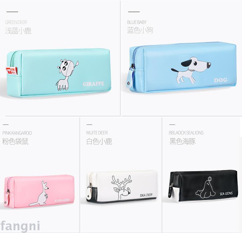Simple girl pencil pen bag boy girl creative stationery bag bulk stationery student pencil case Simple girl pencil pen bag boy girl creative stationery bag bulk stationery student pencil case