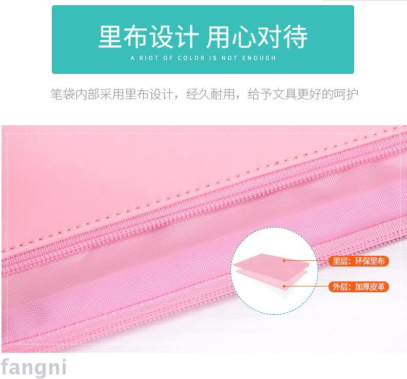 Simple girl pencil pen bag boy girl creative stationery bag bulk stationery student pencil case Simple girl pencil pen bag boy girl creative stationery bag bulk stationery student pencil case