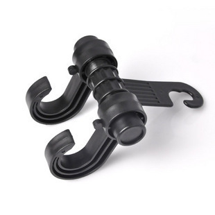 Double-Headed Hook 80G New Module Storage Hook Black Plastic Bag Car Hook Car Interior Supplies Double-Headed Hook 80G New Module Storage Hook Black Plastic Bag Car Hook Car Interior Supplies