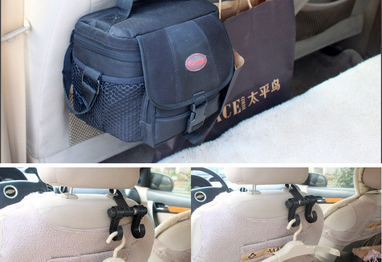 Double-Headed Hook 80G New Module Storage Hook Black Plastic Bag Car Hook Car Interior Supplies Double-Headed Hook 80G New Module Storage Hook Black Plastic Bag Car Hook Car Interior Supplies