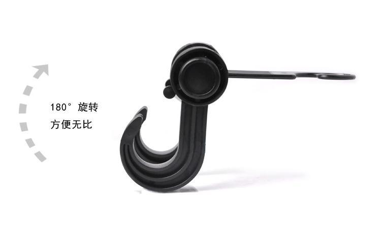 Double-Headed Hook 80G New Module Storage Hook Black Plastic Bag Car Hook Car Interior Supplies Double-Headed Hook 80G New Module Storage Hook Black Plastic Bag Car Hook Car Interior Supplies