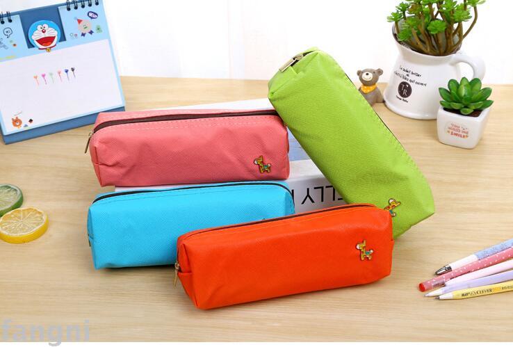 2017 new pen bag candy high grade pu student supplies stationery storage bag can be customized logo 2017 new pen bag candy high grade pu student supplies stationery storage bag can be customized logo