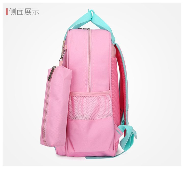 Foreign Trade Wholesale New Style with Pencil Case Casual Children Schoolbag Cute Cartoon Primary School Student Grade 1-3 Backpack Foreign Trade Wholesale New Style with Pencil Case Casual Children Schoolbag Cute Cartoon Primary School Student Grade 1-3 Backpack