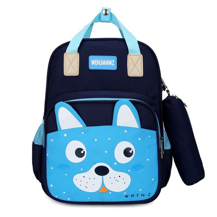 Foreign Trade Wholesale New Style with Pencil Case Casual Children Schoolbag Cute Cartoon Primary School Student Grade 1-3 Backpack Foreign Trade Wholesale New Style with Pencil Case Casual Children Schoolbag Cute Cartoon Primary School Student Grade 1-3 Backpack