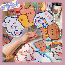 Simple Ins Style Desktop Pen Container Cute Stationery Supplies Storage Box Creative Cartoon Student Dormitory Pencil Case Cute