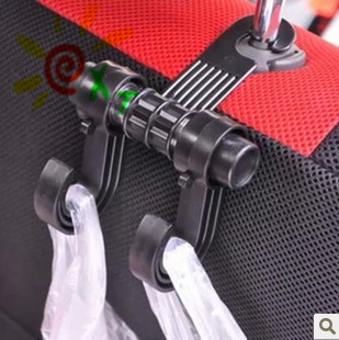 XT-1119 Car Hook Car Hook Creative Double Hook Car Supplies Car Decorations
