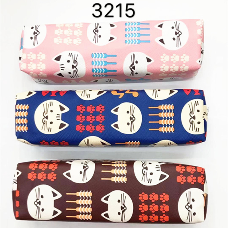 Factory Direct Sales Water-Repellent Cloth Pencil Case Pencil Bag Pencil Case Office Supplies Wholesale Two Yuan Store Supply