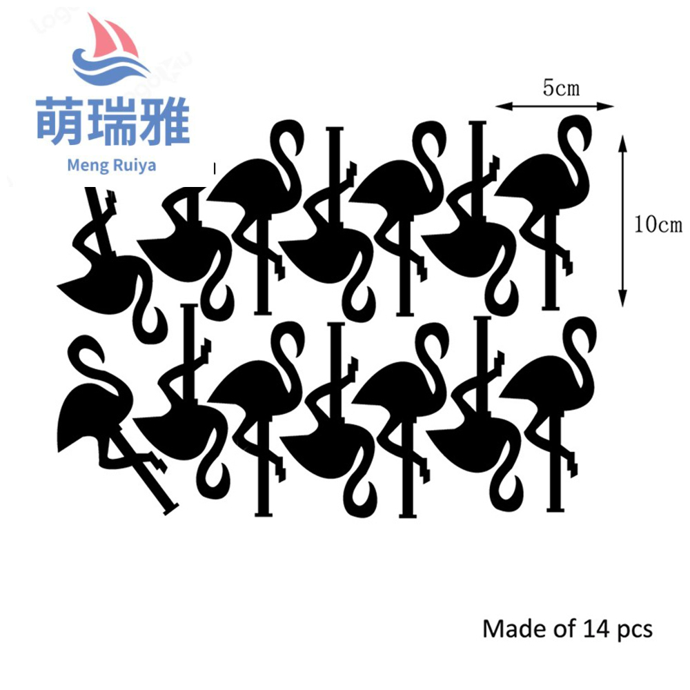 DIY Mirror Wall Sticker Acrylic Cartoon Flamingo Sticker Removable Children Living Room Home Decorative Sticker DIY Mirror Wall Sticker Acrylic Cartoon Flamingo Sticker Removable Children Living Room Home Decorative Sticker
