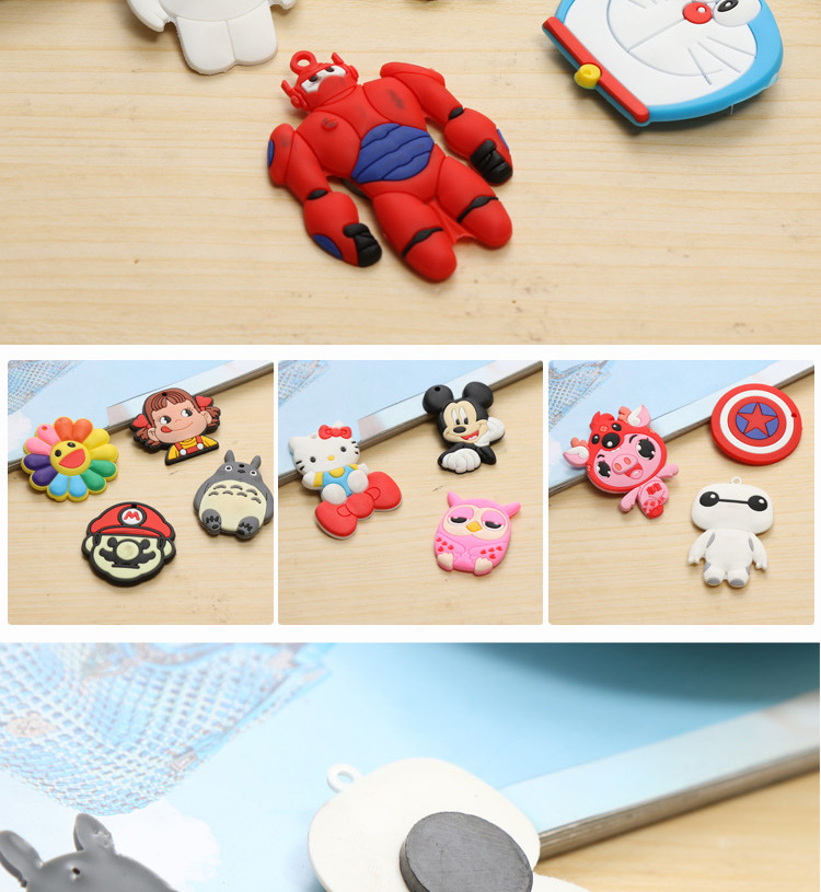 Magnet Home Daily PVC Fridge Magnet Custom Logo Little Creative Gifts Refrigerator Sticker Cartoon Factory Wholesale Magnet Home Daily PVC Fridge Magnet Custom Logo Little Creative Gifts Refrigerator Sticker Cartoon Factory Wholesale