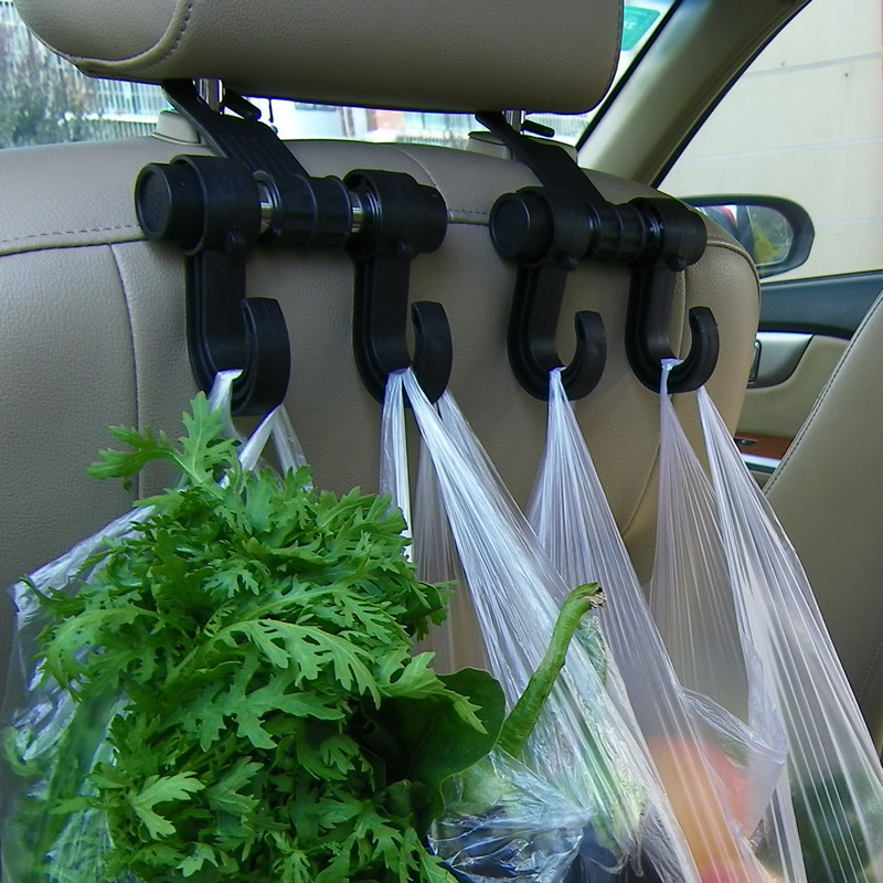 Car Hook Shopping Hook Car Supplies Car Hook Car Hook Shopping Bag Double Hook