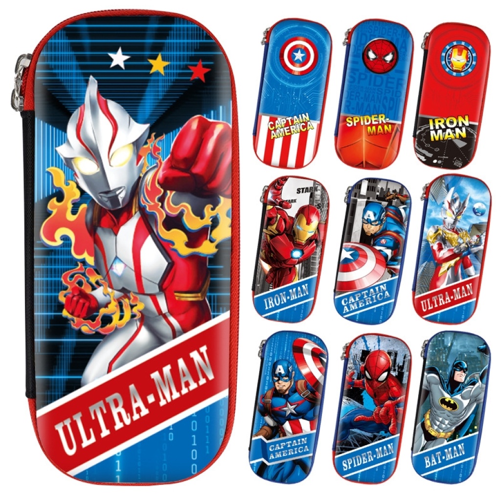Ultraman Superhero Eva Large Capacity Pencil Case Cartoon Pencil Case Elementary School Pencil Case Boys Pencil Box Pencil Case Ultraman Superhero Eva Large Capacity Pencil Case Cartoon Pencil Case Elementary School Pencil Case Boys Pencil Box Pencil Case