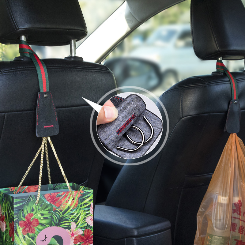 Factory Direct Sales Car Hook Closed Car Hook Multifunctional in the Car Seat Back Hook Car Interior Supplies