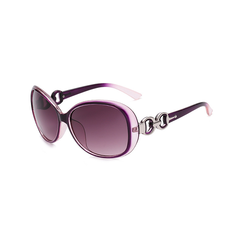 Factory Production Sun Shade Sunglasses Double Ring Sunglasses Aviator Glasses Goggles Fashion Trend Plastic Large Frame Korean New