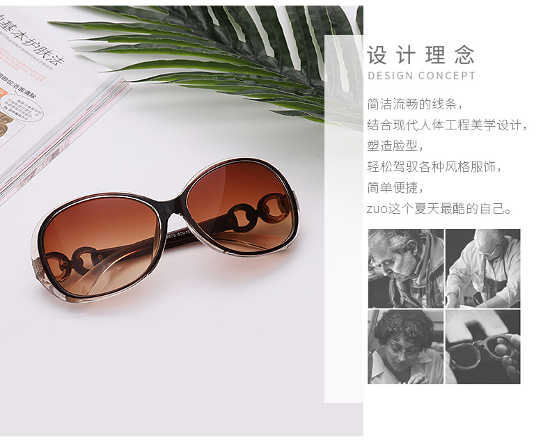 Factory Production Sun Shade Sunglasses Double Ring Sunglasses Aviator Glasses Goggles Fashion Trend Plastic Large Frame Korean New