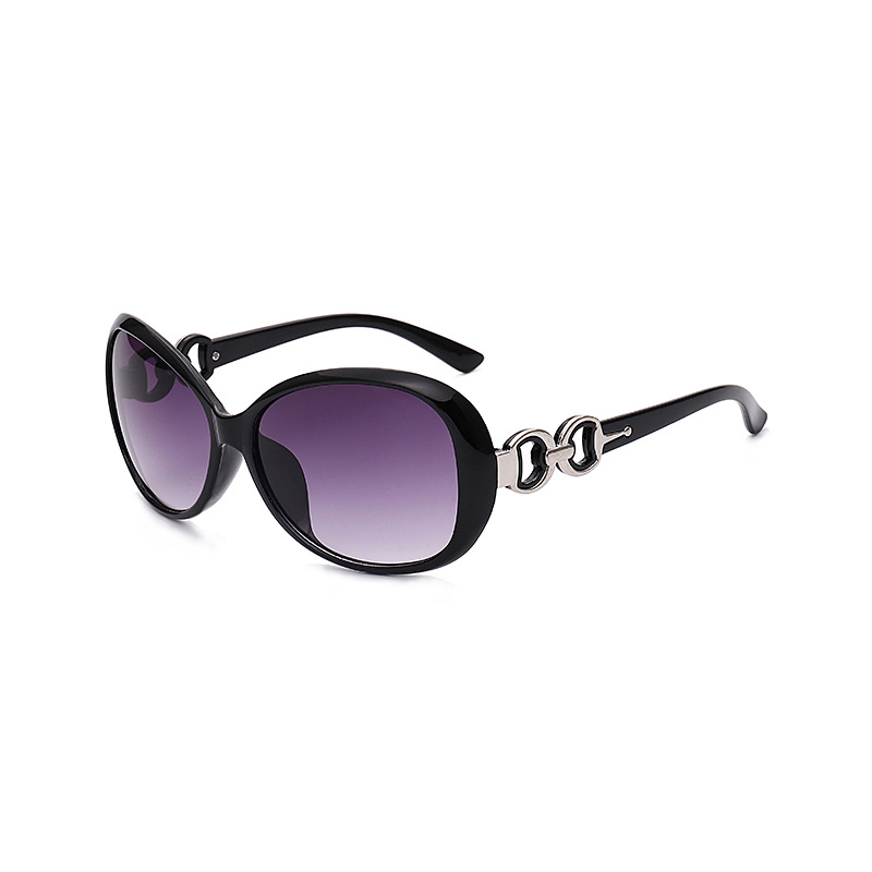 Factory Production Sun Shade Sunglasses Double Ring Sunglasses Aviator Glasses Goggles Fashion Trend Plastic Large Frame Korean New