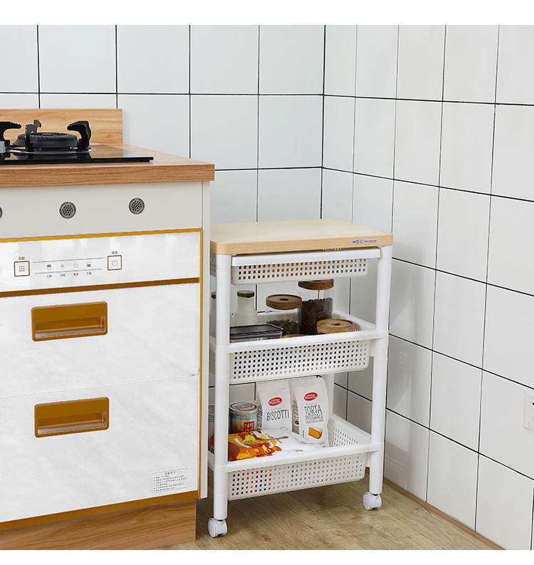 KM 2328 2329 kitchen storage rack living room shelf with pulley secretary frame can move multi-layer drawer type KM 2328 2329 kitchen storage rack living room shelf with pulley secretary frame can move multi-layer drawer type