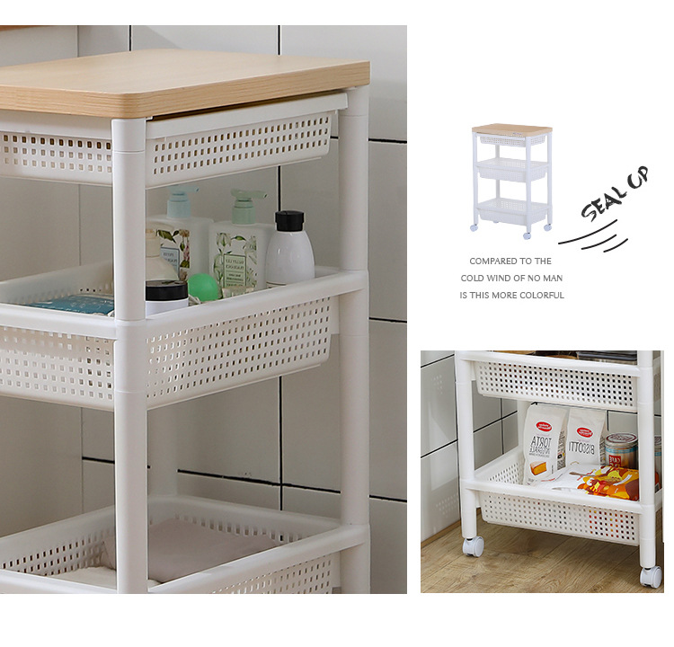 KM 2328 2329 kitchen storage rack living room shelf with pulley secretary frame can move multi-layer drawer type KM 2328 2329 kitchen storage rack living room shelf with pulley secretary frame can move multi-layer drawer type