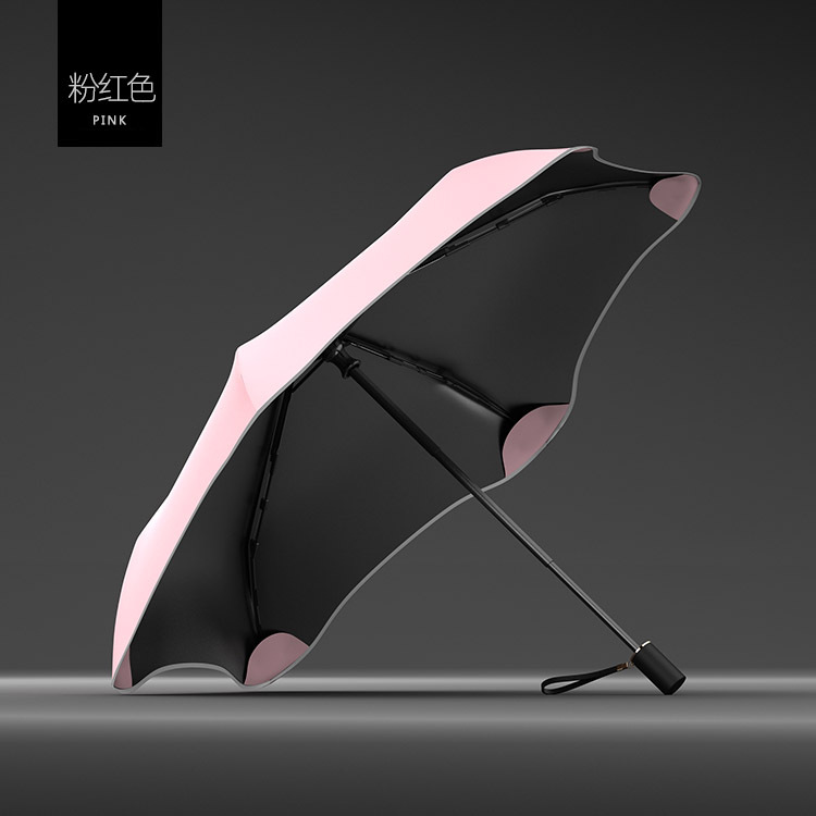 Olycat Ouli Cat Creative Flower-Shaped Triple Folding Umbrella Sun Umbrella Sun Shade UV Protection One Piece Dropshipping Sun Umbrella