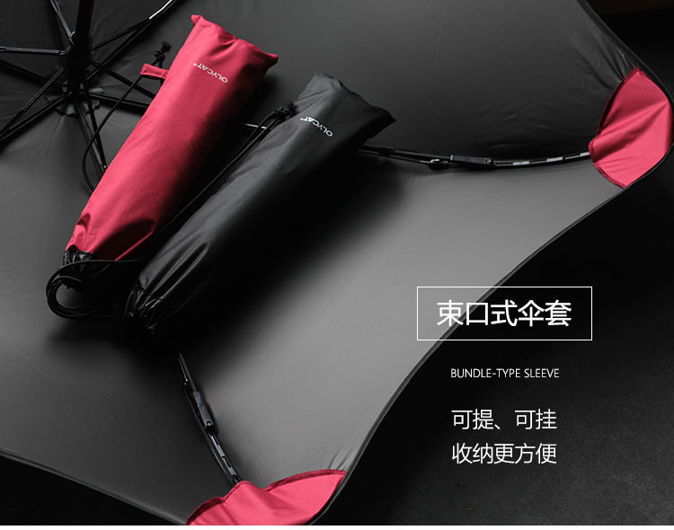 Olycat Ouli Cat Creative Flower-Shaped Triple Folding Umbrella Sun Umbrella Sun Shade UV Protection One Piece Dropshipping Sun Umbrella