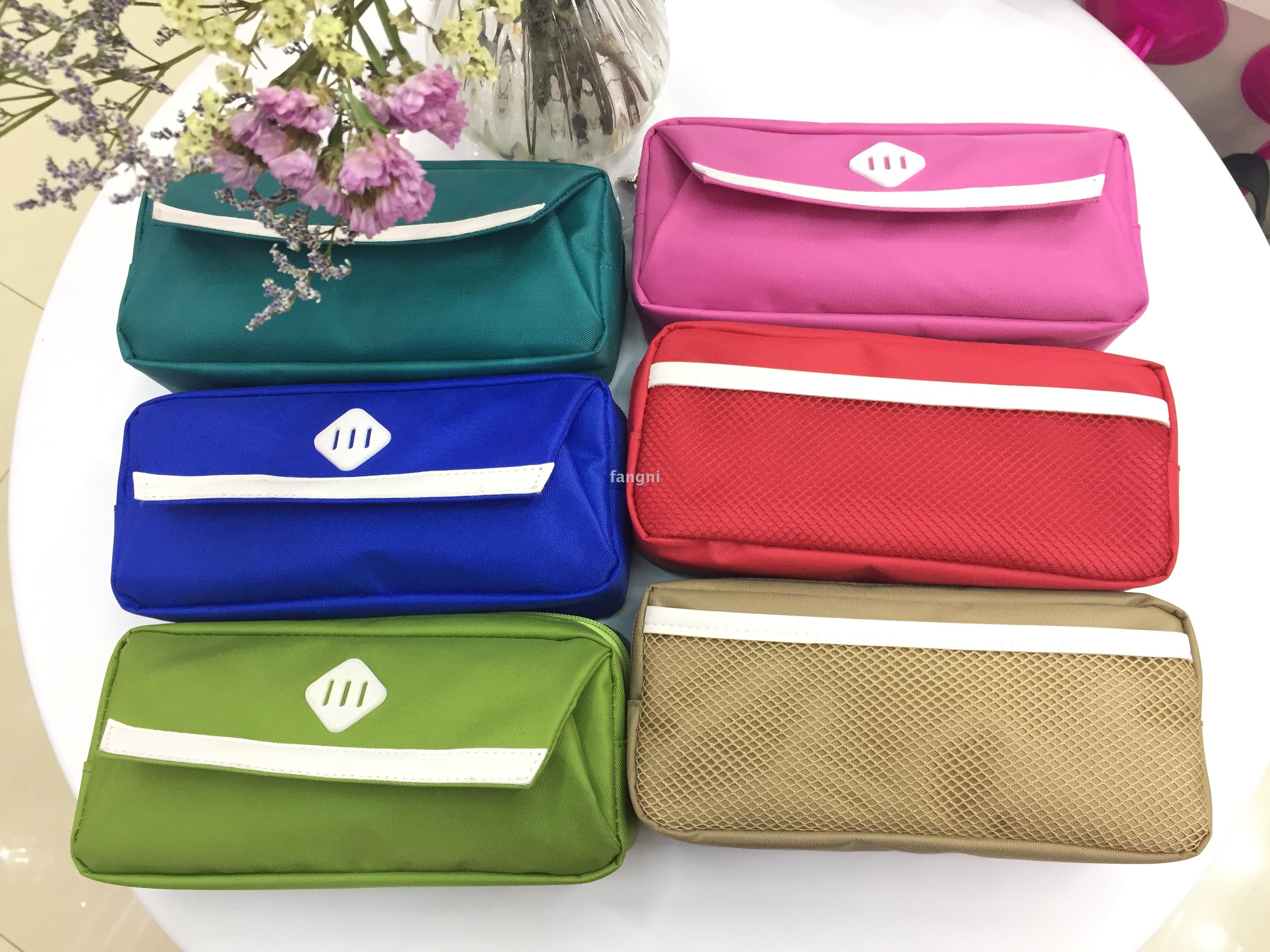 New multi-function pen bag large capacity pen bag stationery bag cosmetic bag manufacturers direct sales