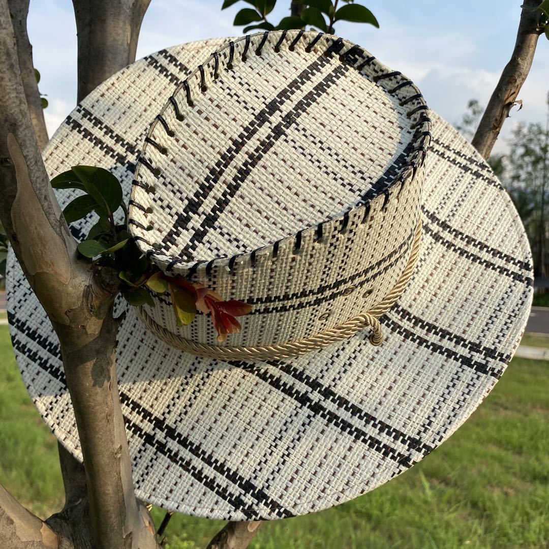 Spring and Summer Men's Straw Hat Cowboy Hat Wide Brim Outdoor Knight's Cap Camping Hat Sun Protection Sun Shade Straw Hat Travel Top Hat Spring and Summer Men's Straw Hat Cowboy Hat Wide Brim Outdoor Knight's Cap Camping Hat Sun Protection Sun Shade Straw Hat Travel Top Hat