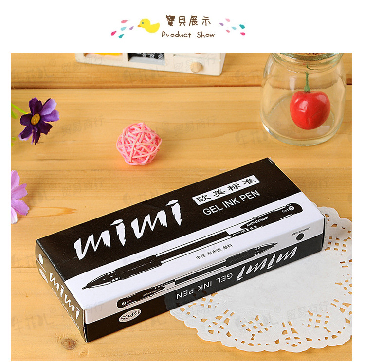 P-0034 European Standard Gel Pen Bullet Creative Stationery Syringe Ball Pen Office Supplies Signature Pen Factory Wholesale